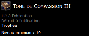 Tome de Compassion III