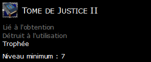 Tome de Justice II