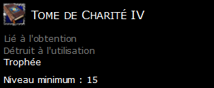 Tome de Charité IV