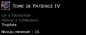 Tome de Patience IV