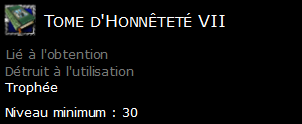 Tome d'Honnêteté VII