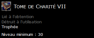 Tome de Charité VII