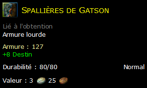 Spallières de Gatson