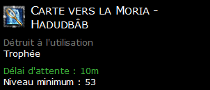 Carte vers la Moria - Hadudbâb