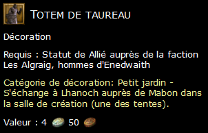 Totem de taureau