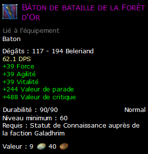 Bâton de bataille de la Forêt d'Or