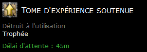 Tome d'expérience soutenue