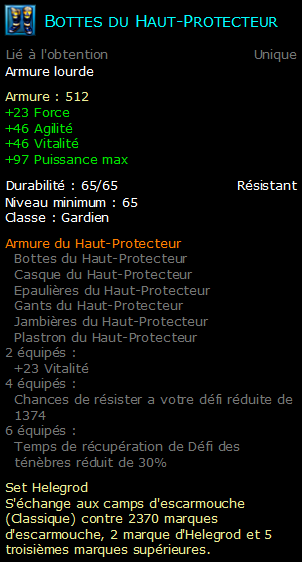 Bottes du Haut-Protecteur