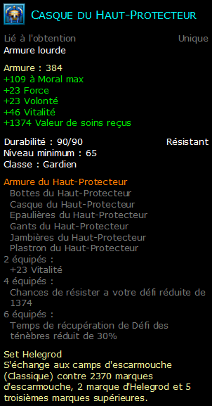 Casque du Haut-Protecteur