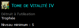 Tome de Vitalité IV