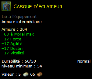 Casque d'éclaireur