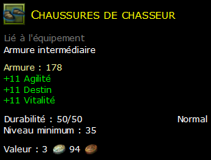 Chaussures de chasseur