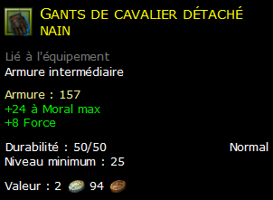 Gants de cavalier détaché nain