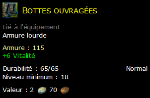 Bottes ouvragées