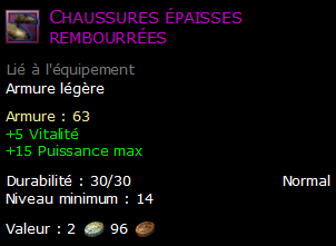 Chaussures épaisses rembourrées