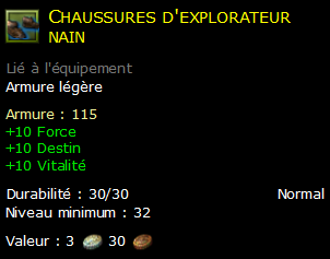 Chaussures d'explorateur nain