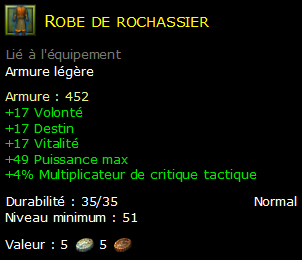 Robe de rochassier