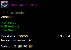 Anneau perdu