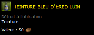 Teinture bleu d'Ered Luin