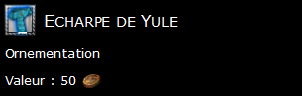 Echarpe de Yule