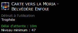 Carte vers la Moria - Belvédère Enfoui