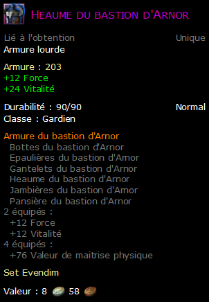 Heaume du bastion d'Arnor