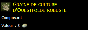 Graine de culture d'Ouestfolde robuste