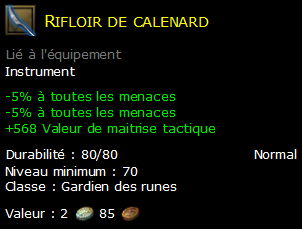 Rifloir de calenard