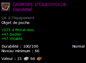 Grimoire d'Ouestfolde enluminé