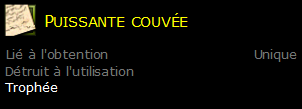 Puissante couvée