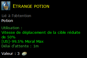 Etrange potion