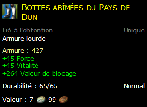 Bottes abîmées du Pays de Dun