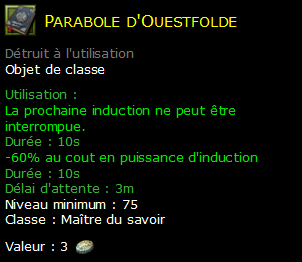 Parabole d'Ouestfolde