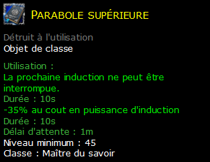 Parabole supérieure