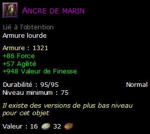 Ancre de marin