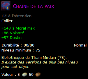 Chaîne de la paix