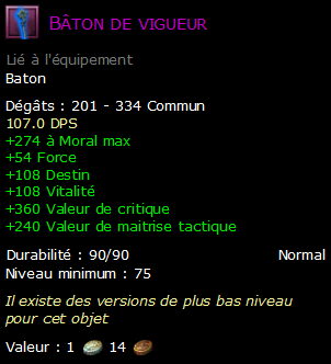 Bâton de vigueur