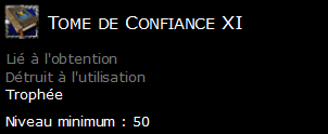 Tome de Confiance XI