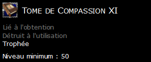 Tome de Compassion XI