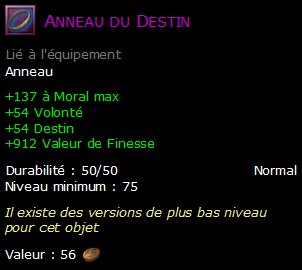 Anneau du Destin