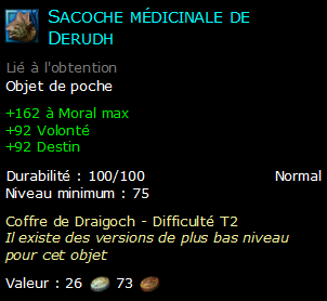 Sacoche médicinale de Derudh