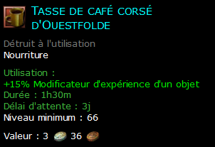 Tasse de café corsé d'Ouestfolde