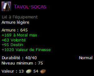 Tavol-socas