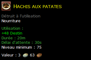 Hachis aux patates