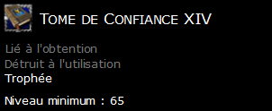 Tome de Confiance XIV