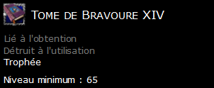 Tome de Bravoure XIV