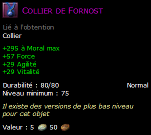 Collier de Fornost