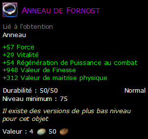 Anneau de Fornost