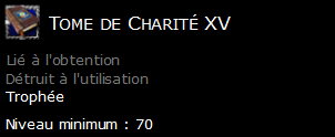 Tome de Charité XV