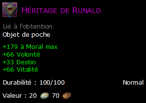 Héritage de Runald